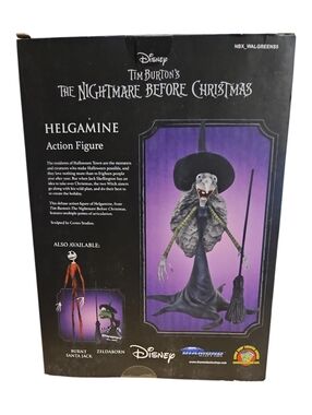 The Nightmare Before Christmas Helgamine Action Figure Disney Authentic NWT